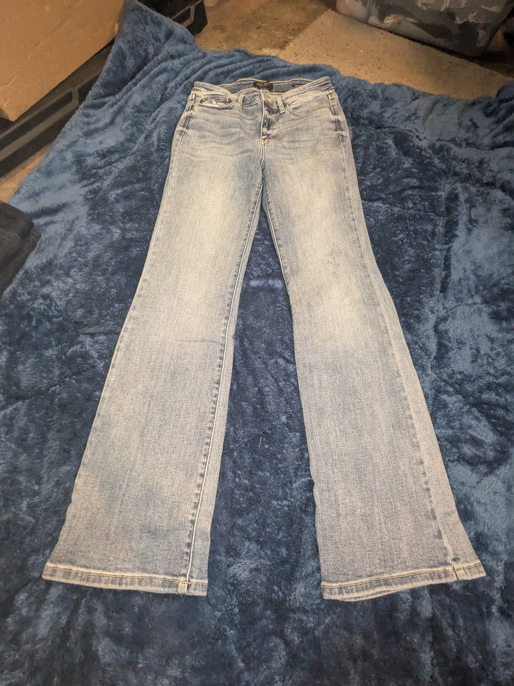 Judy Blue Light Wash Flare Jeans